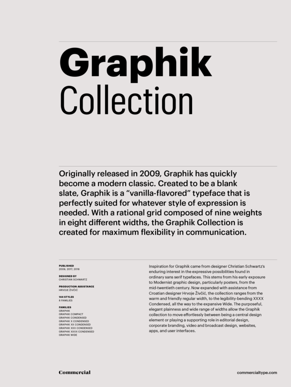 Graphik font families html examples
